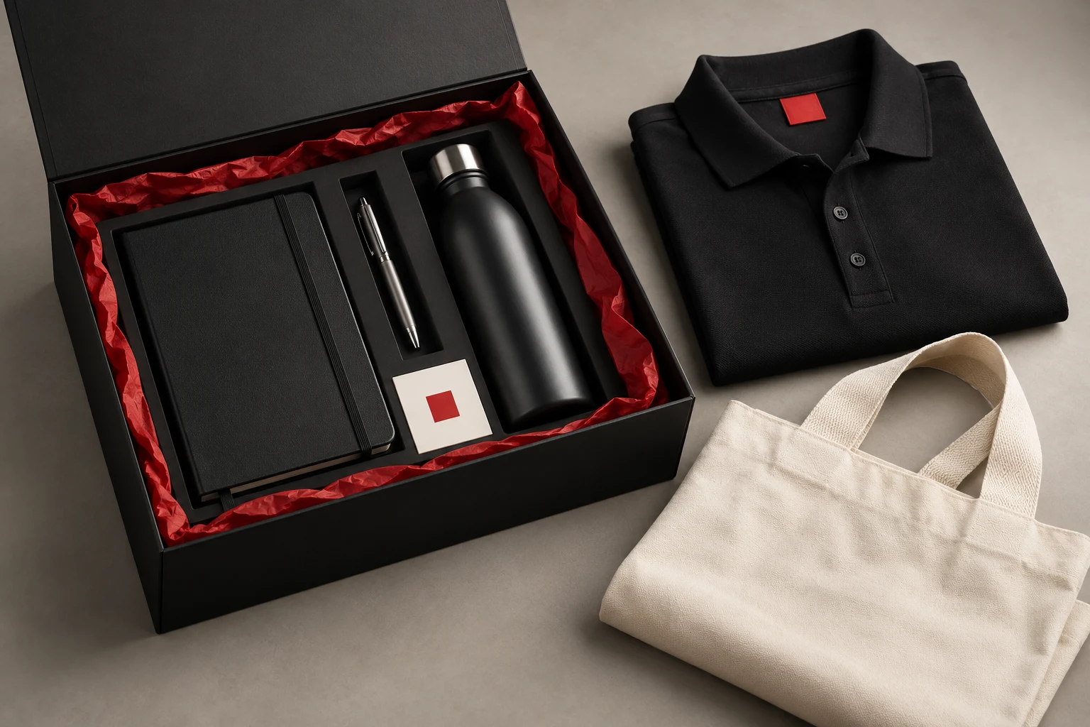 Exemple illustratif : Coffret personnalisé