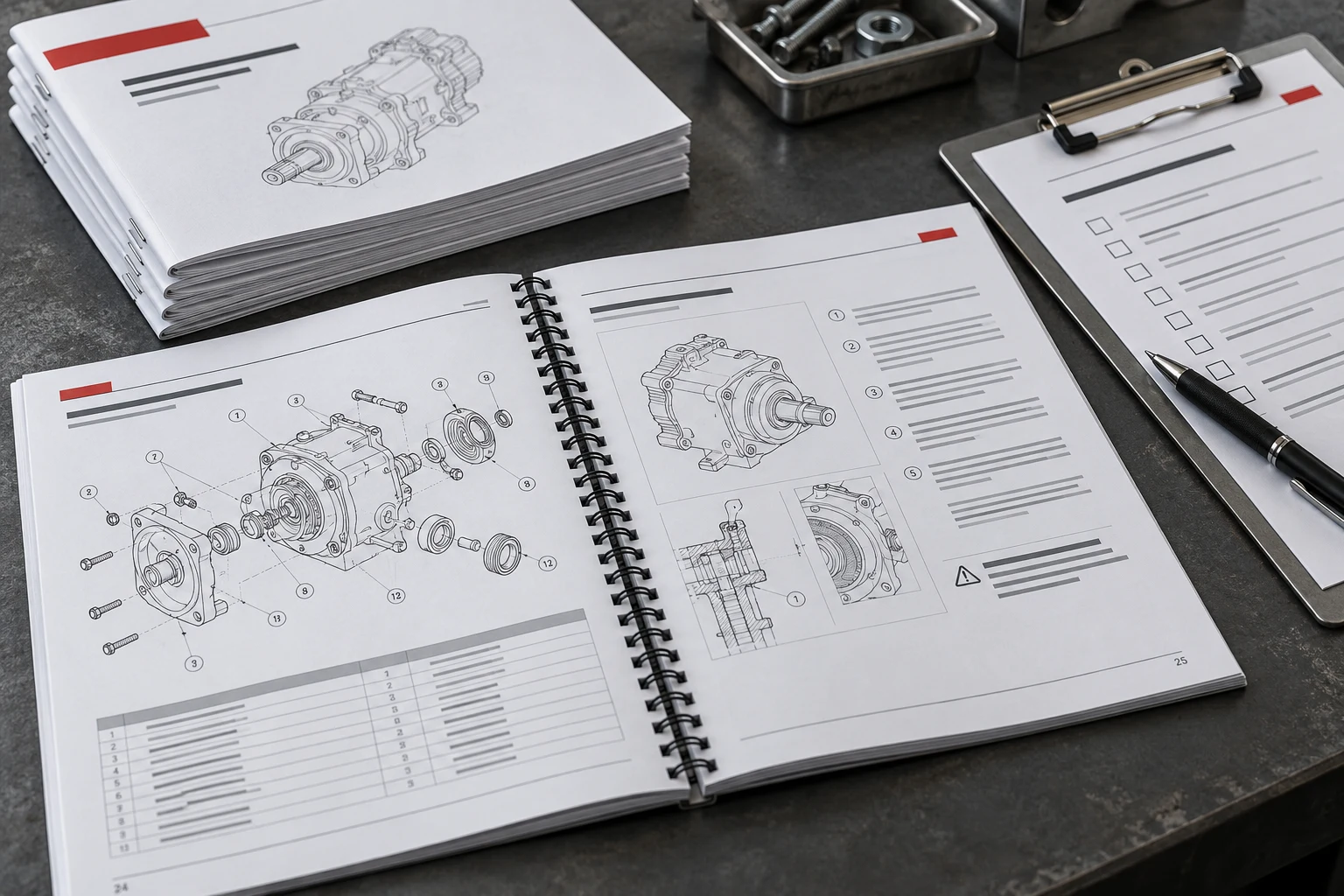 Exemple illustratif : Documents techniques