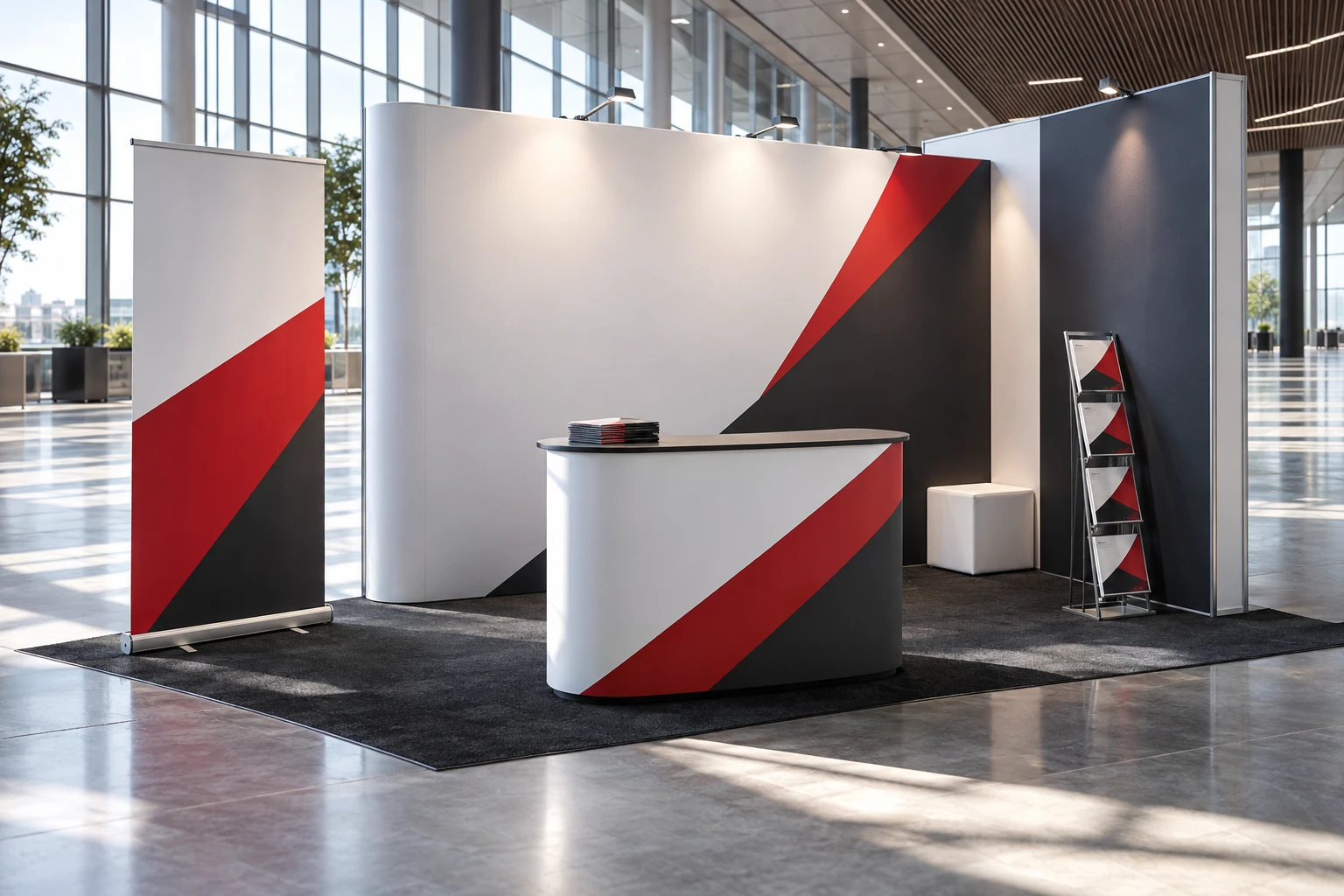 Exemple illustratif : Stand & supports événementiels